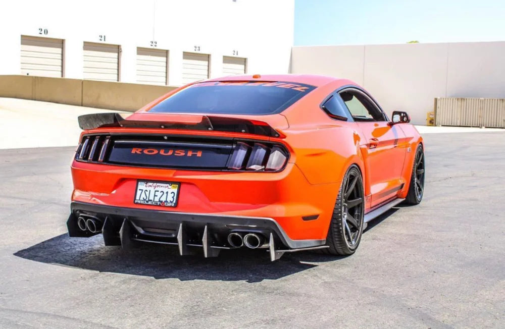 Carbon Fiber Rear Diffuser Ford Mustang S550 2018–2023