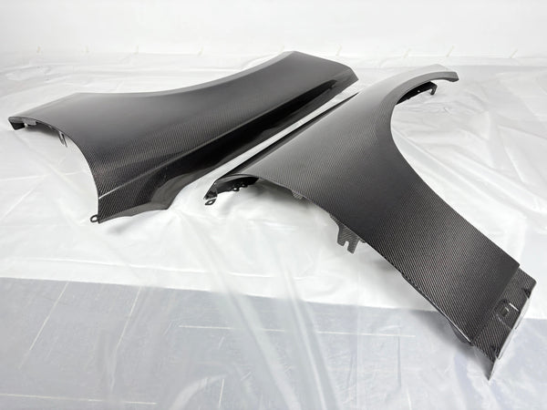 2016-2023 Dodge Charger OEM Style Carbon Fiber Fenders