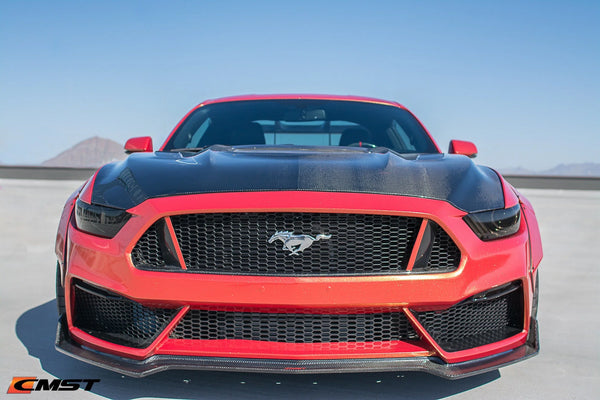 Carbon Fiber Front Lip Ford Mustang S550 2018–2023