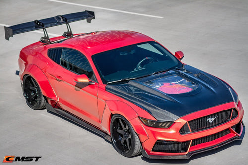 Carbon Fiber Front Lip Ford Mustang S550 2018–2023