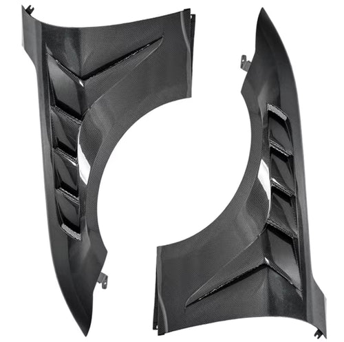 GTD style Ford Mustang Carbon fiber Fenders fits 2024+