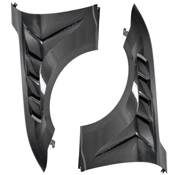 GTD style Ford Mustang Carbon fiber Fenders fits 2024+