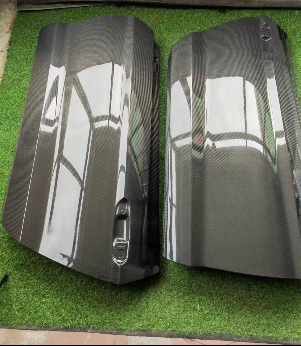 Ford Mustang s550 Carbon Fiber doors fits 2018-2023