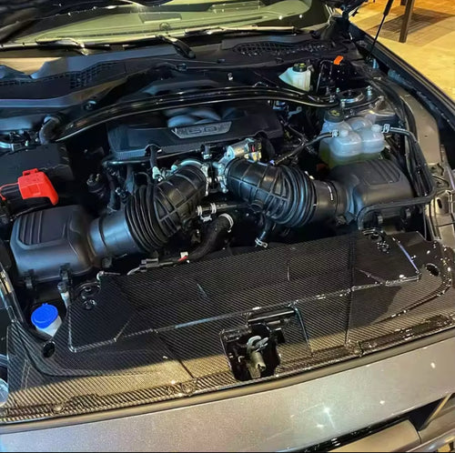 Carbon Fiber cooling plate Ford Mustang 2024+