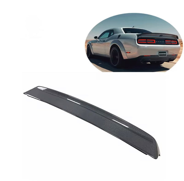 Red Eye Style Carbon Fiber Dodge Challenger Spoiler