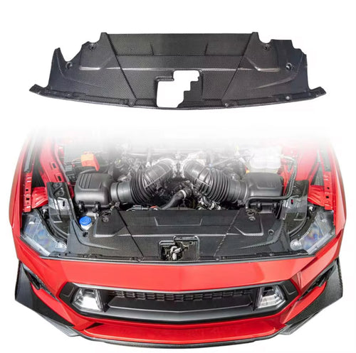 Carbon Fiber cooling plate Ford Mustang 2024+