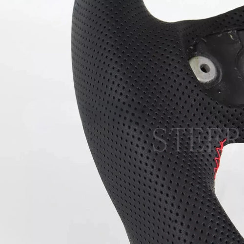 Custom Dodge LED Display Carbon Fiber Leather Steering Wheel for Challenger Hellcat Challenger SRT RT Series Models