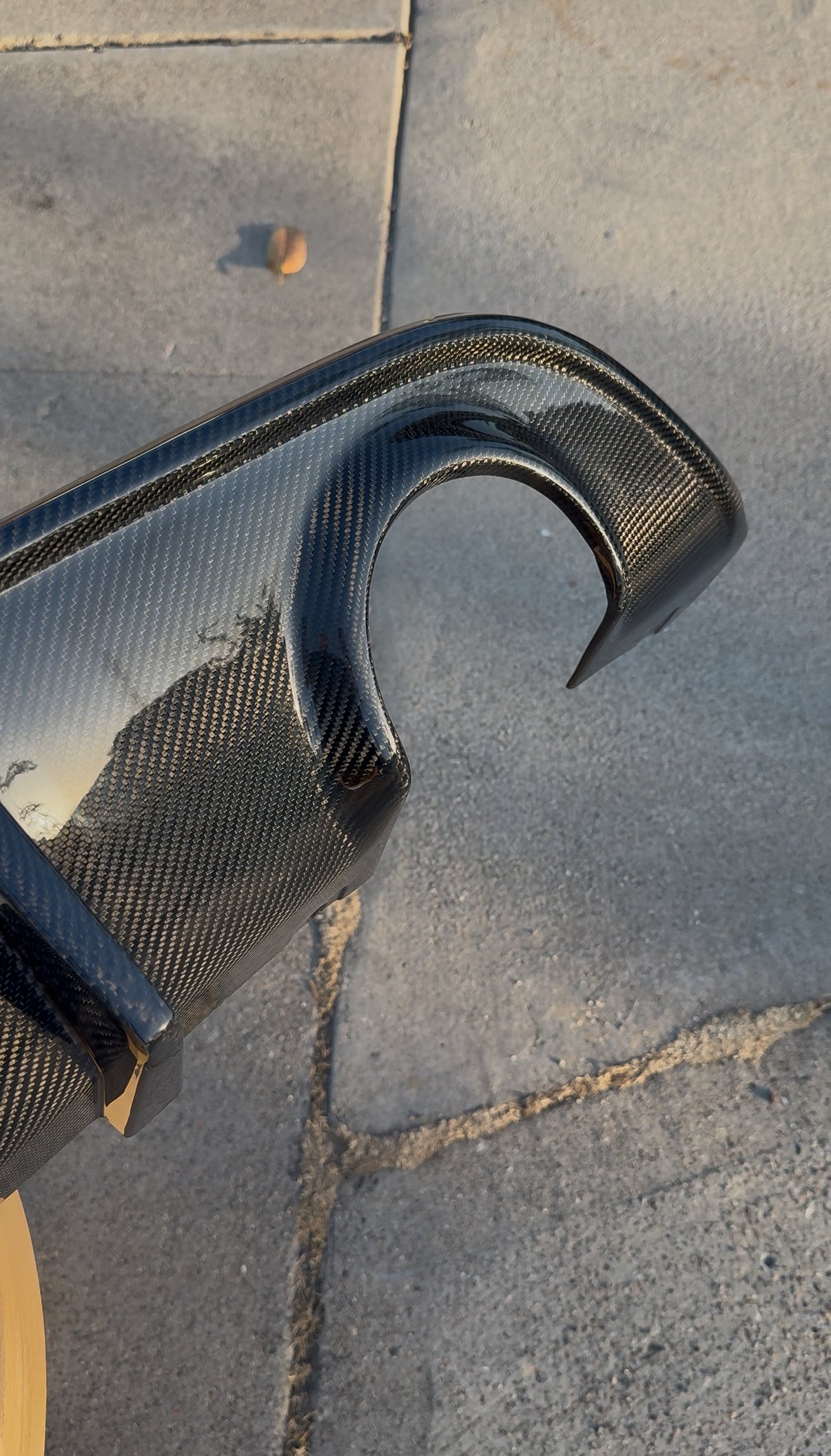 Carbon Fiber Diffuser Dodge Charger 2015+ Fits Narrow body