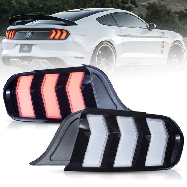 Carbon Fiber Mirror Caps Ford Mustang S550 2018–2023