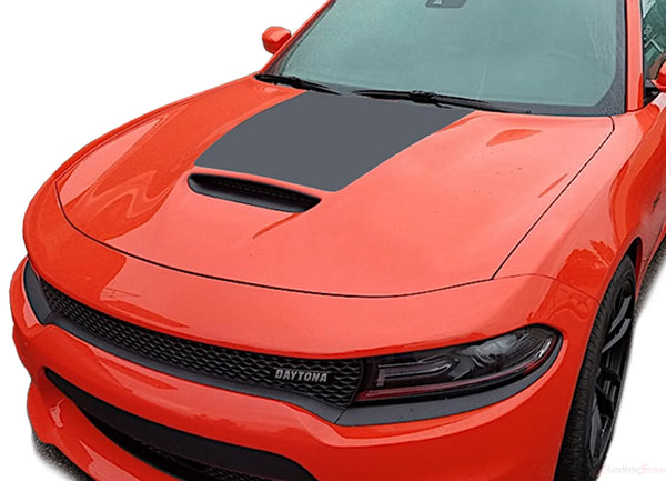 Red Eye Style Carbon Fiber Hood For Dodge charger 2016+