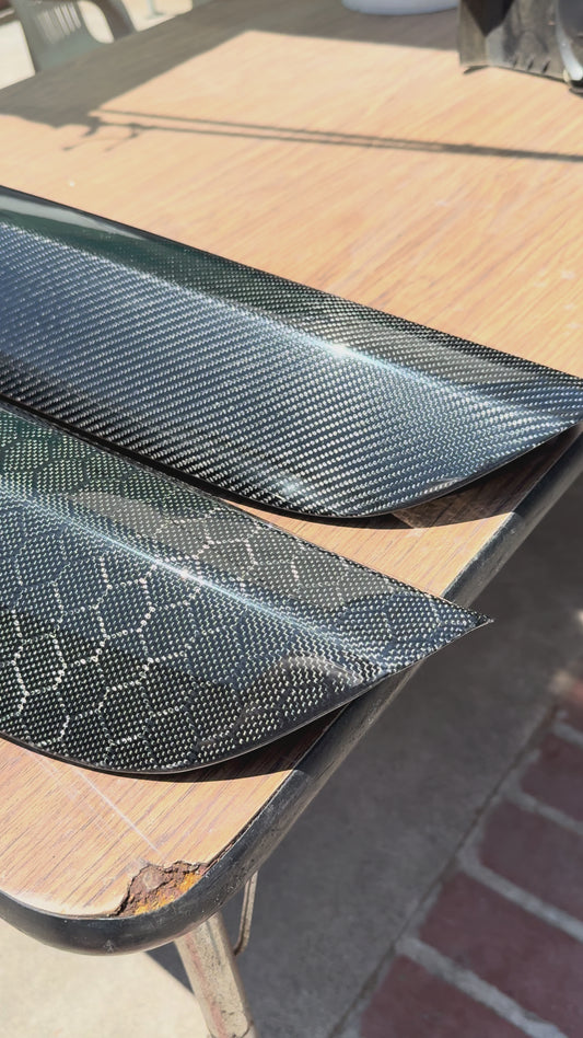 Carbon Fiber Valance 2016+ fits Narrow body Dodge Chargers